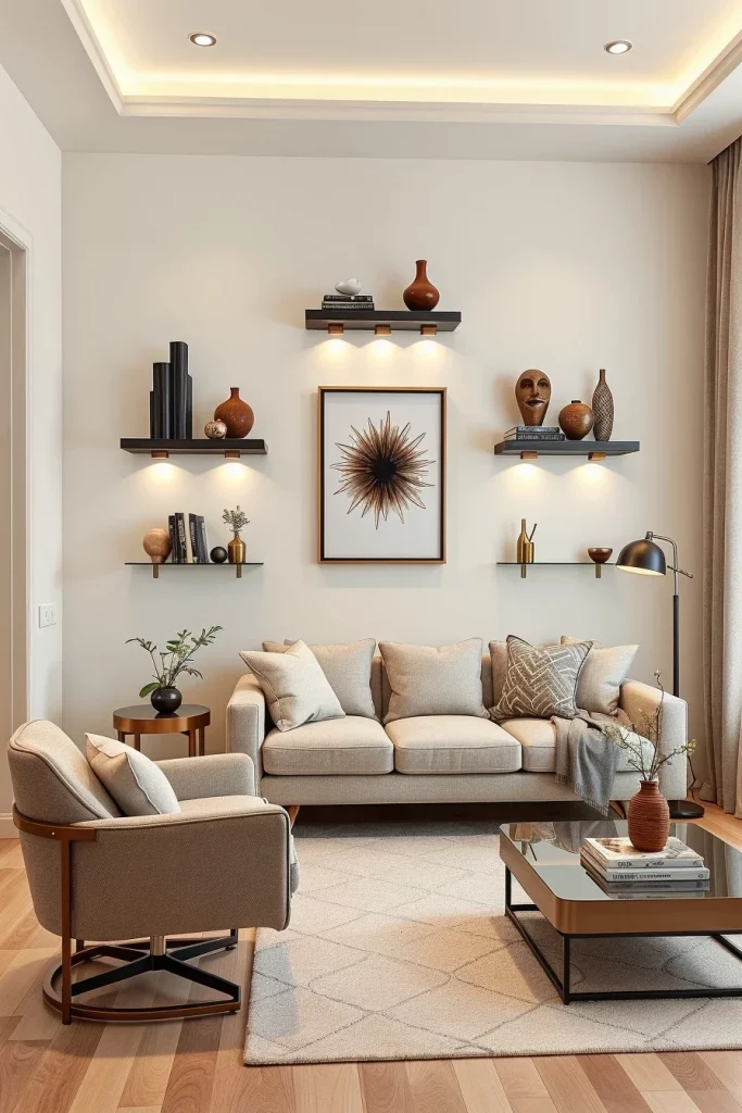 59 Neutral Small Living Room Styling Ideas For A Chic And Cozy Home
