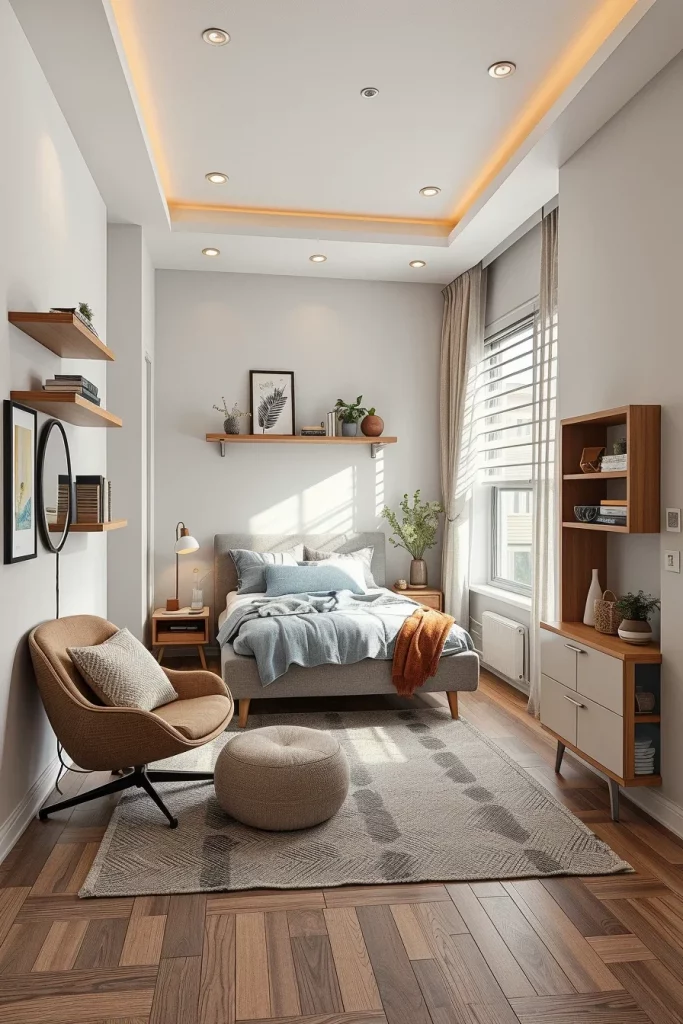57 Modern Small Bedroom Decorating Ideas To Maximize Style In Tiny Spaces