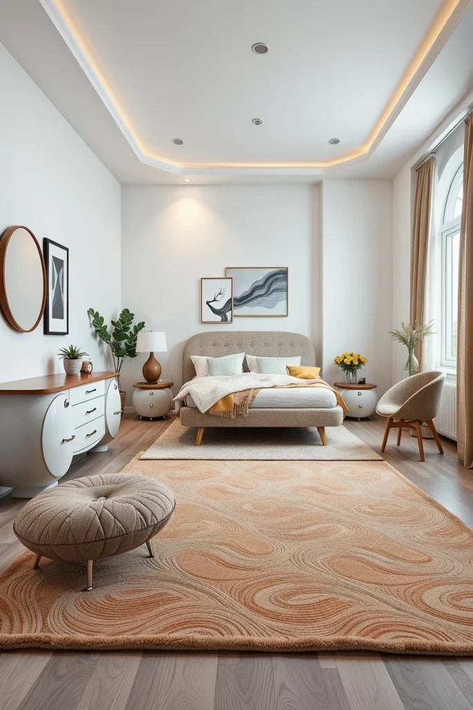 58 Curved Furniture Small Bedroom Design Ideas For Stylish Compact Spaces