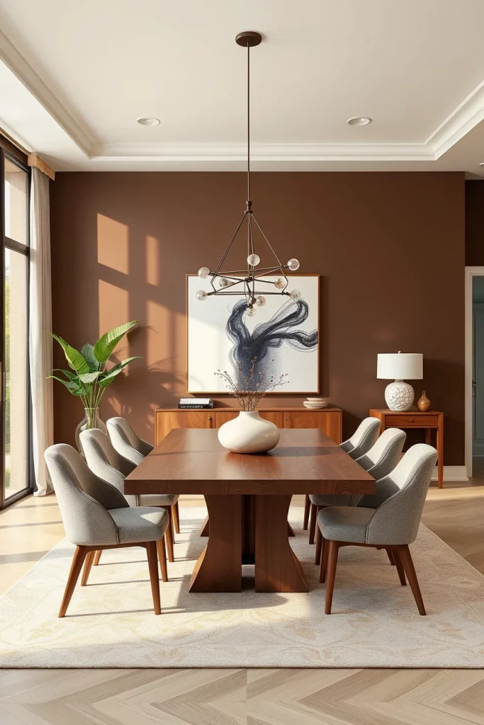 55 Warm Chocolate Brown Wall Colors: Cozy And Elegant Ideas For Every Room
