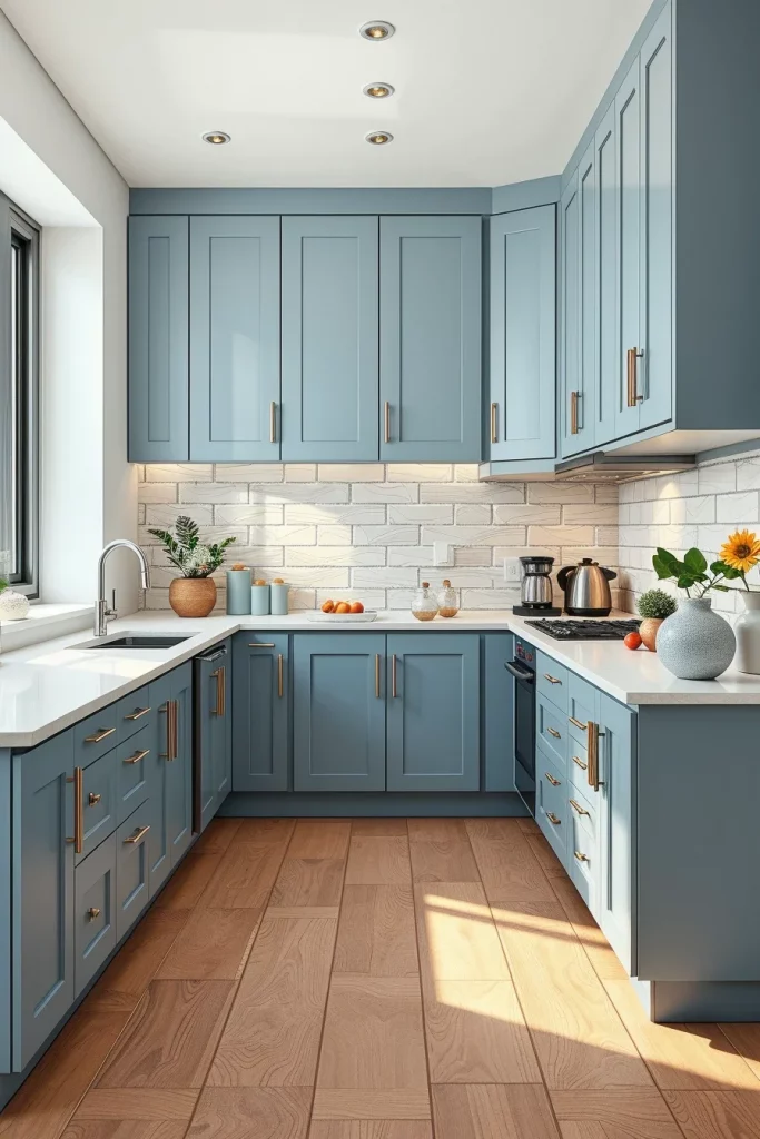 58 Small Kitchen Color Schemes Modern Style For Elegant And Functional Spaces