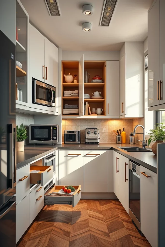 39 Small Kitchen Organization Ideas For Apartments To Maximize Space And Style