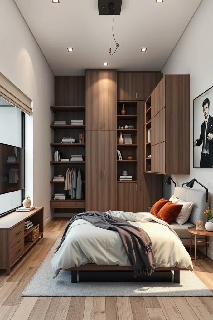 57 Small Bedroom Storage Ideas To Maximize Space In Style