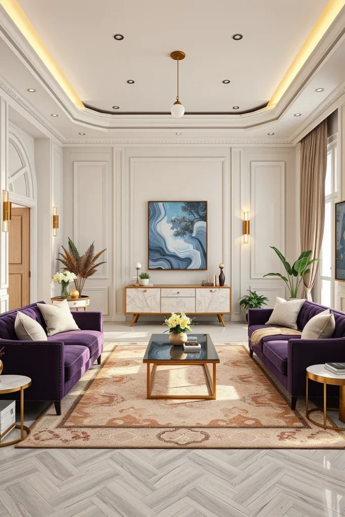 57 Plum Living Room Ideas For A Luxurious And Stylish Home