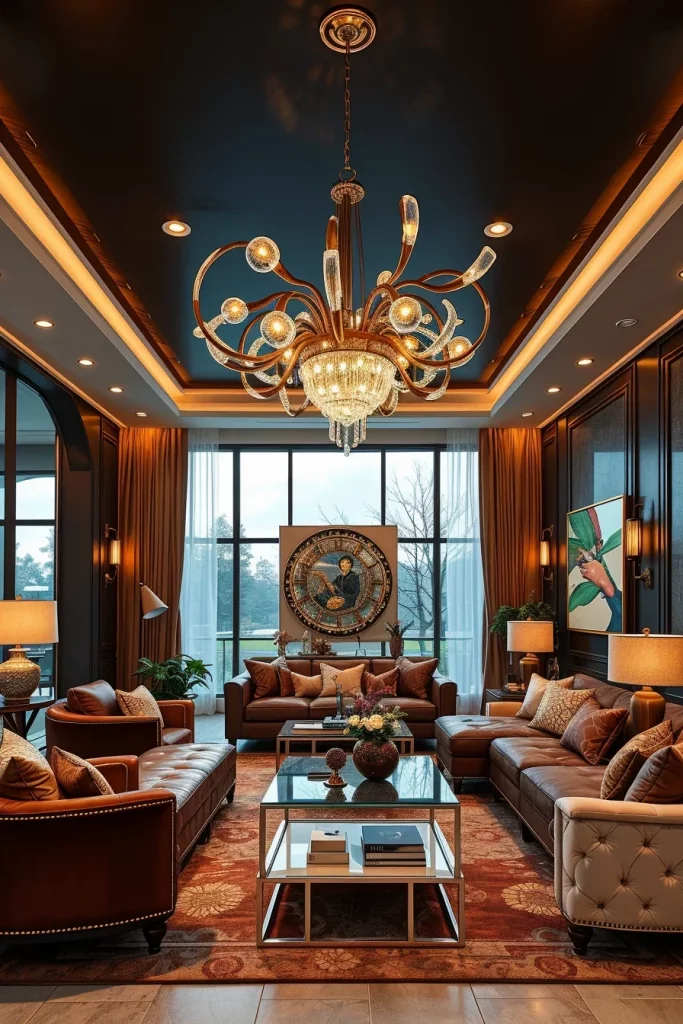 59 Chocolate Brown Living Room Ideas For A Cozy And Elegant Home