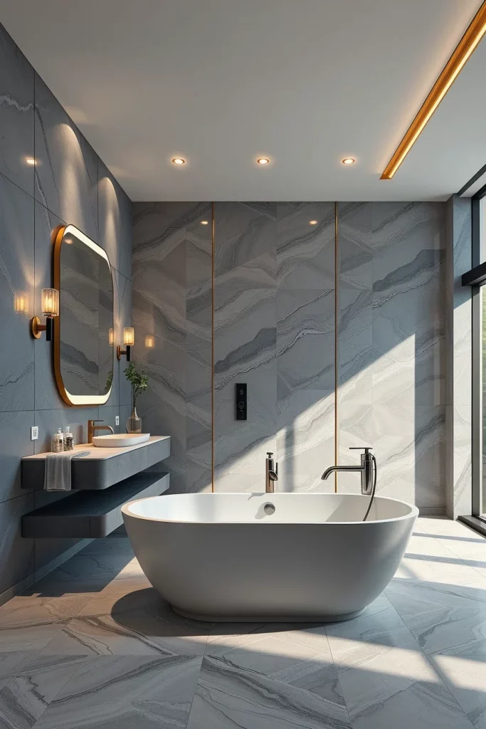 58 Modern Gray Bathroom Interior Trends That Redefine Contemporary Luxury