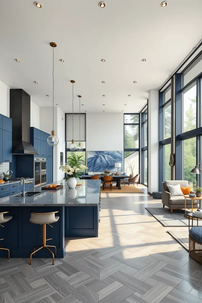 56 Navy Blue Kitchen Interior Design Ideas For A Stylish And Artistic Home
