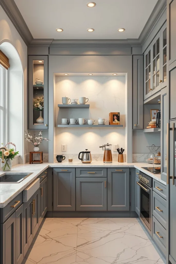 56 Gray White Kitchen Organization Ideas For A Stylish And Clutter-Free Space