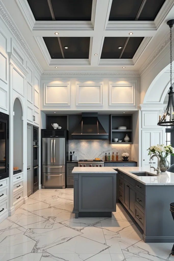 57 Black And White Kitchen Decorating Inspiration Ideas For A Stylish Modern Home