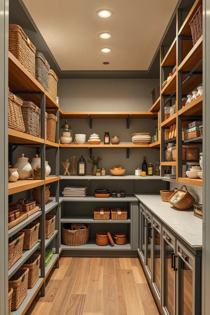 58 Pantry Decor With Woven Baskets Ideas To Create A Stylish And Organized Space