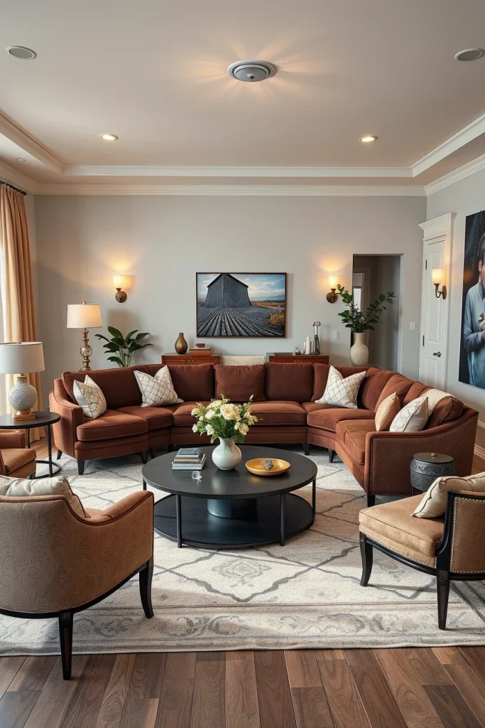 59 Chocolate Brown Living Room Ideas For A Cozy And Elegant Home