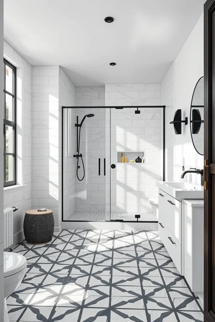 54 Black And White Bathroom Decor Ideas For A Stylish And Timeless Space