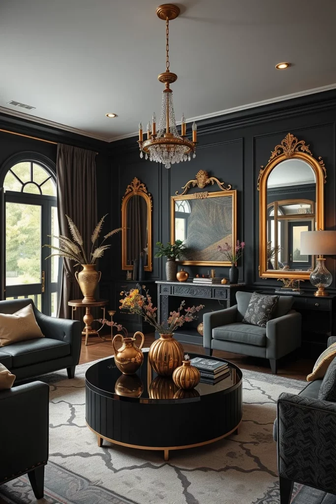 60 Dark And Moody Interiors That Bring Elegance, Drama, And Cozy Sophistication To Every Room