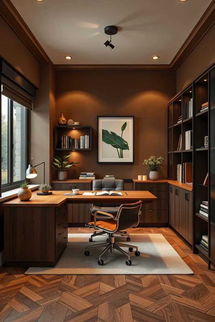 55 Warm Chocolate Brown Wall Colors: Cozy And Elegant Ideas For Every Room