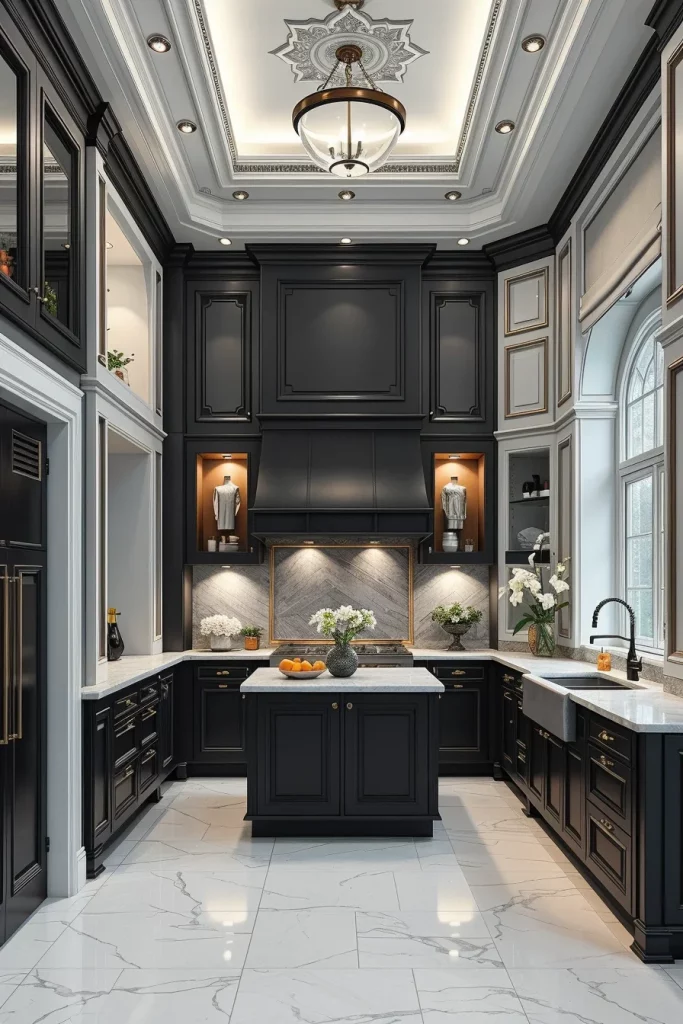 57 Black And White Kitchen Decorating Inspiration Ideas For A Stylish Modern Home