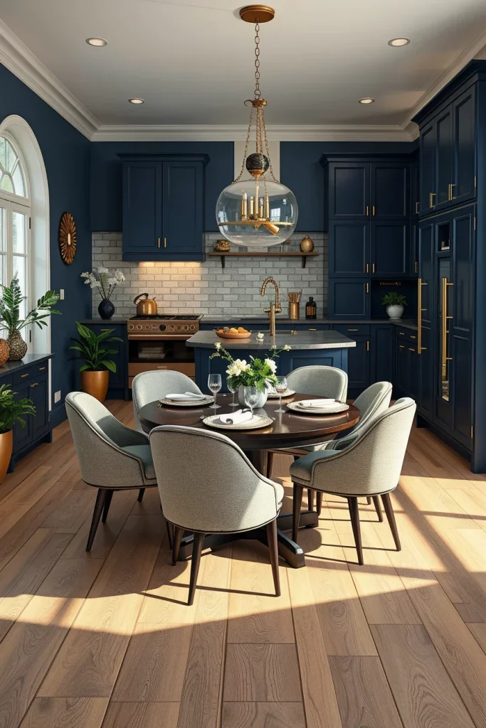 56 Navy Blue Kitchen Interior Design Ideas For A Stylish And Artistic Home