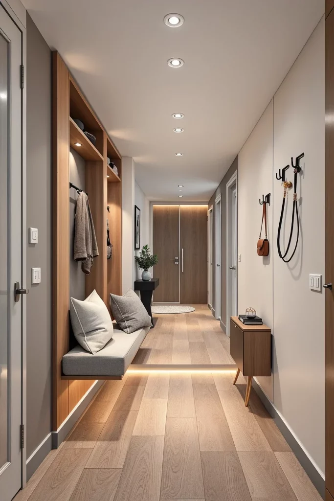57 Modern Narrow Hallway Decorating Ideas To Transform Small Spaces