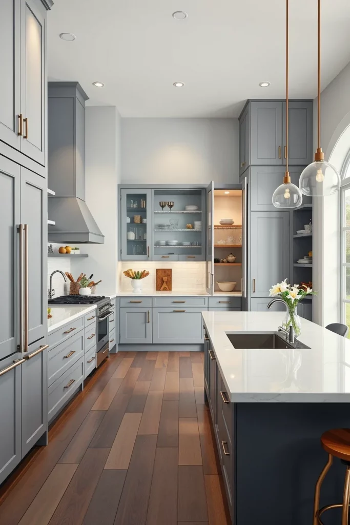 56 Gray White Kitchen Organization Ideas For A Stylish And Clutter-Free Space