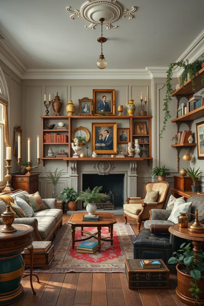 57 Vintage Living Room Decor Ideas For A Timeless And Cozy Home