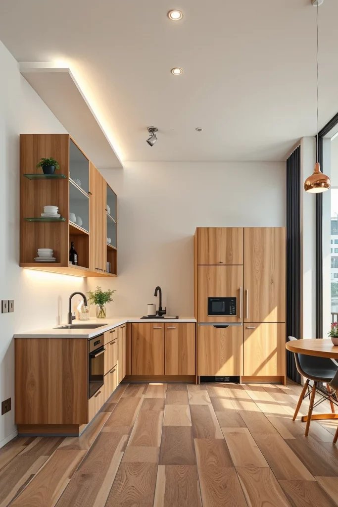 54 Compact Kitchen Design With Smart Storage Ideas For Stylish Small Spaces