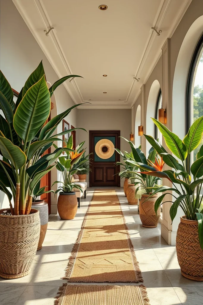 60 Afrohemian Hallway Decor Ideas To Create A Stylish And Cultural Entryway