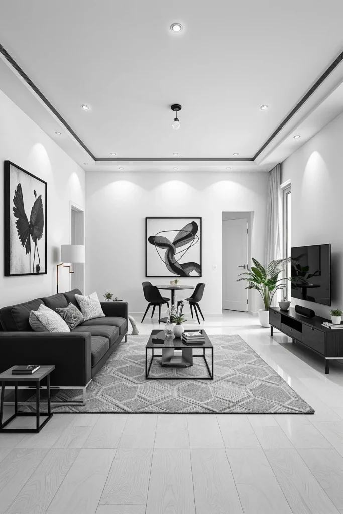 60 Minimalist Apartment Living Room Ideas For A Stylish And Modern Home