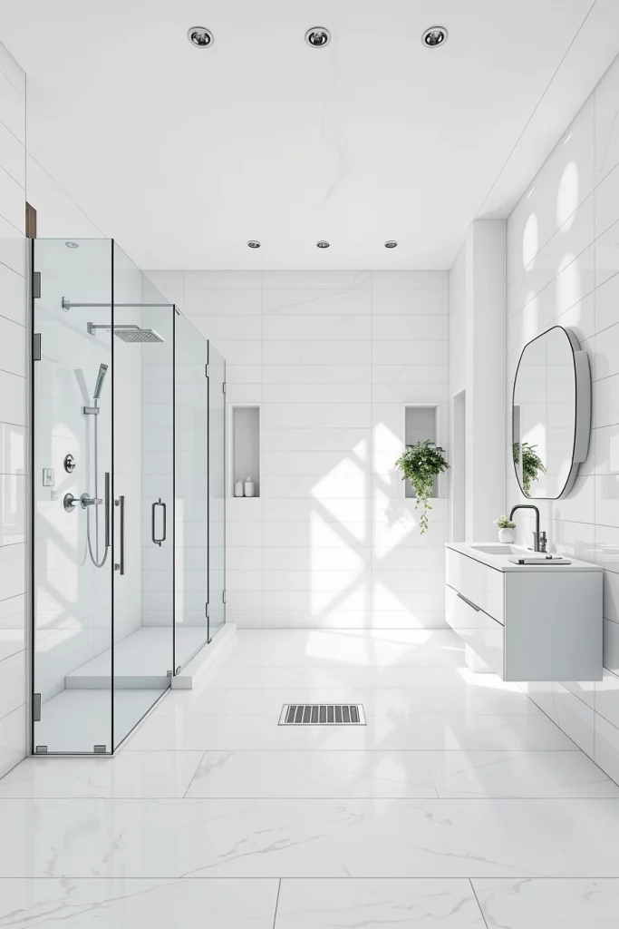58 White Bathroom Decor Styling Ideas For A Timeless And Elegant Space