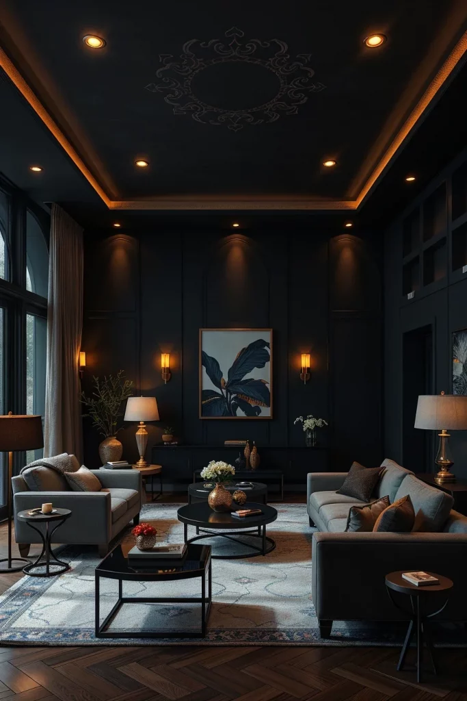 60 Dark And Moody Interiors That Bring Elegance, Drama, And Cozy Sophistication To Every Room