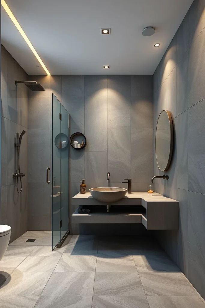 58 Modern Gray Bathroom Interior Trends That Redefine Contemporary Luxury