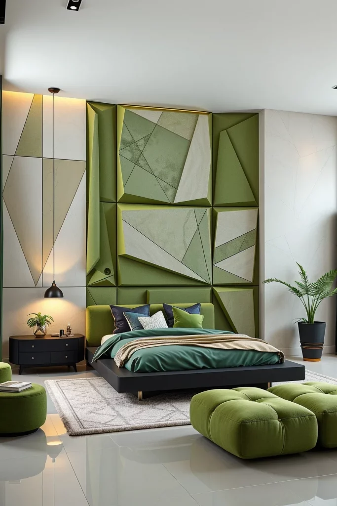 55 Modern Green Bedroom Ideas For A Stylish And Refreshing Retreat