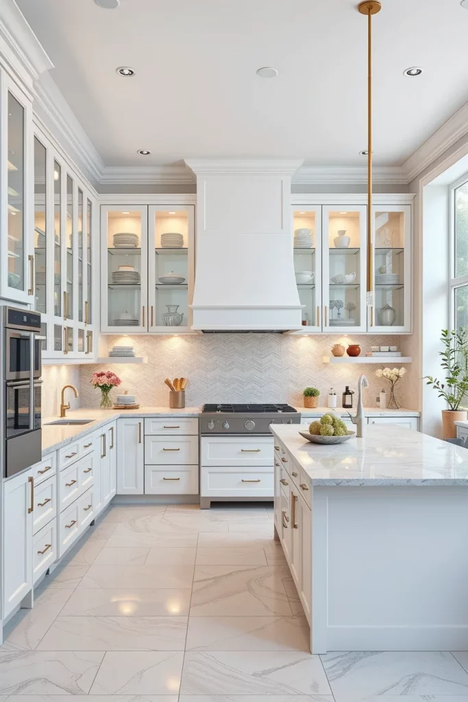 58 White Kitchen Trends To Create A Stylish And Modern Space