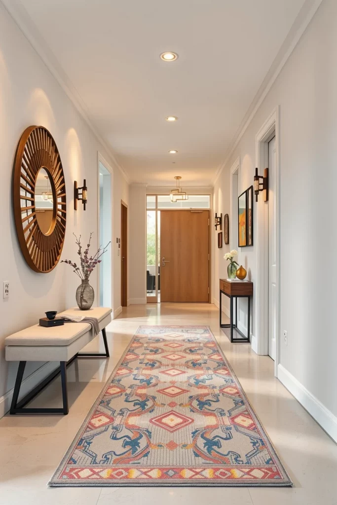 59 Modern Hallway Decor Styling Ideas To Create A Stunning Entryway