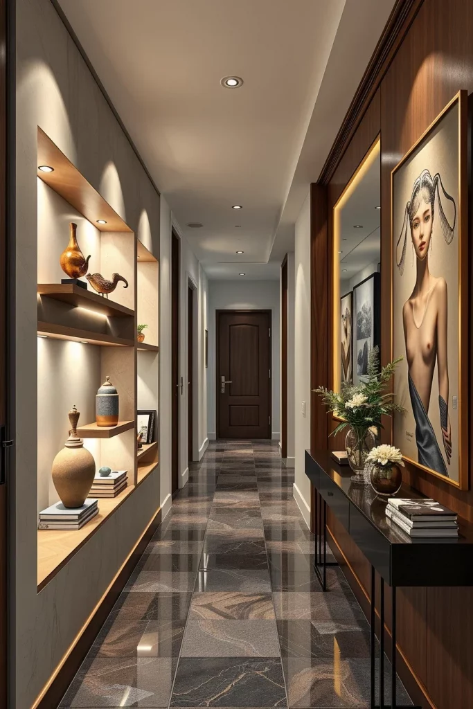 50 Narrow Hallway Decorating Ideas Inspiration For A Stylish And Creative Space