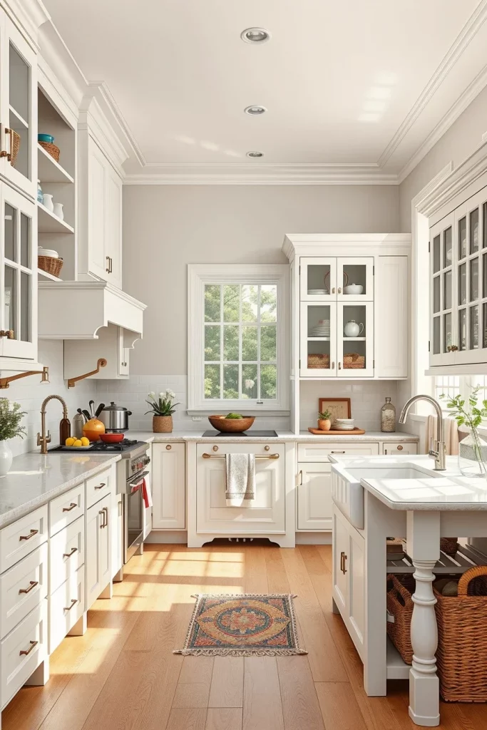 56 White Farmhouse Kitchen Decor Inspiration Ideas For A Timeless And Cozy Home