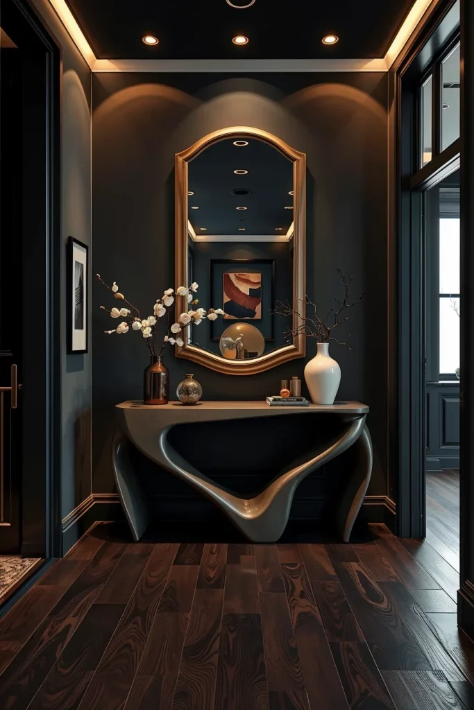 55 Modern Dark Hallway Ideas For A Stylish And Dramatic Home Entrance