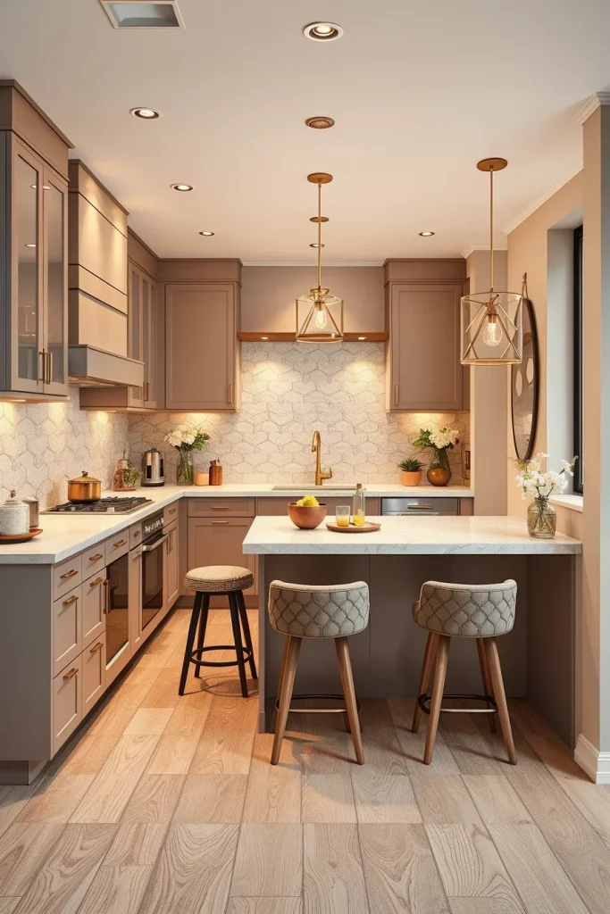 58 Small Kitchen Color Schemes Modern Style For Elegant And Functional Spaces