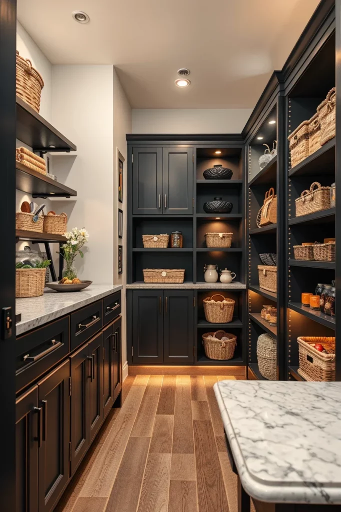 58 Pantry Decor With Woven Baskets Ideas To Create A Stylish And Organized Space