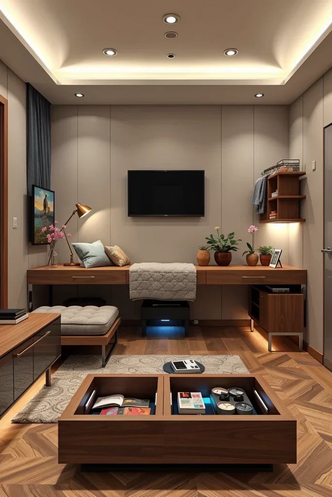 57 Small Space-Saving Living Room Ideas To Maximize Every Inch
