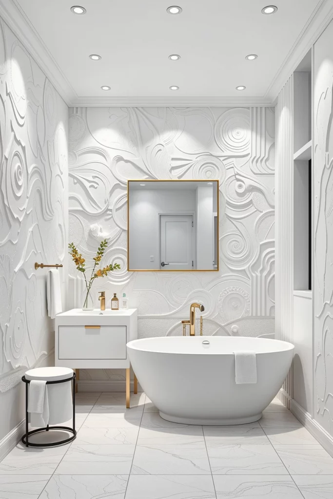 58 White Bathroom Decor Styling Ideas For A Timeless And Elegant Space