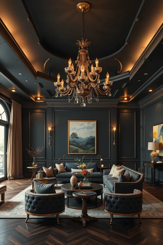 60 Dark And Moody Interiors That Bring Elegance, Drama, And Cozy Sophistication To Every Room