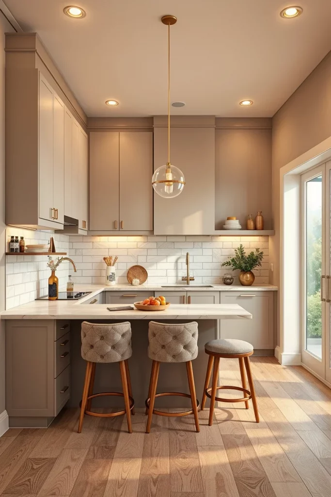 58 Small Kitchen Color Schemes Modern Style For Elegant And Functional Spaces