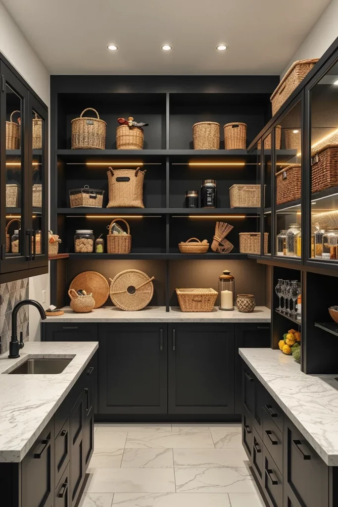 58 Pantry Decor With Woven Baskets Ideas To Create A Stylish And Organized Space