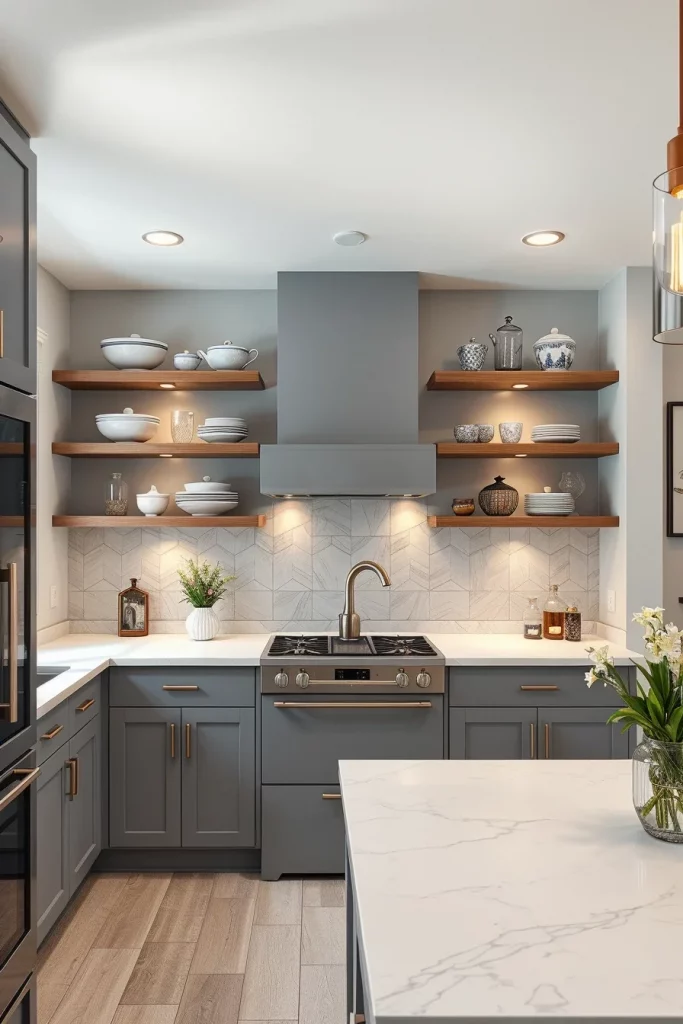 56 Gray White Kitchen Organization Ideas For A Stylish And Clutter-Free Space