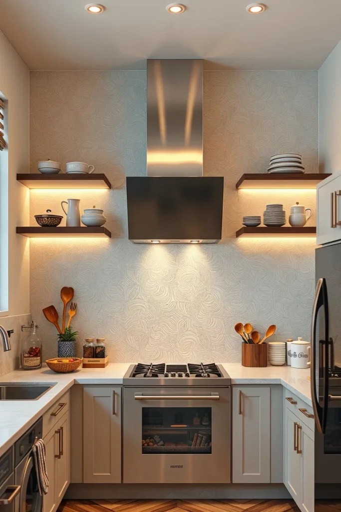 58 Open Shelving Ideas For Small Kitchens That Maximize Style And Storage