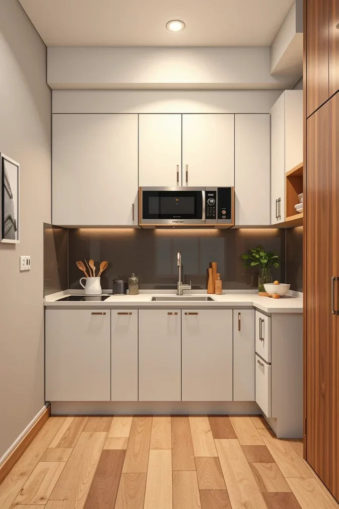 54 Compact Kitchen Design With Smart Storage Ideas For Stylish Small Spaces