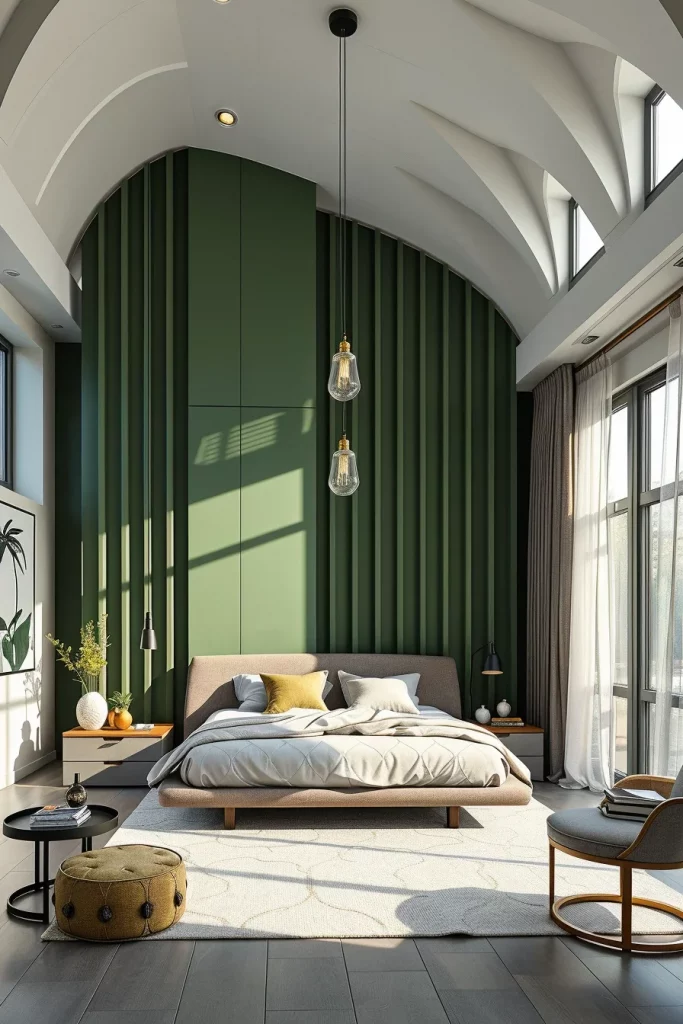 55 Modern Green Bedroom Ideas For A Stylish And Refreshing Retreat