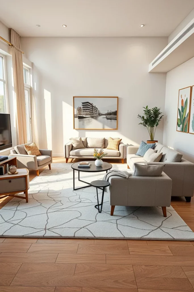 60 Minimalist Apartment Living Room Ideas For A Stylish And Modern Home