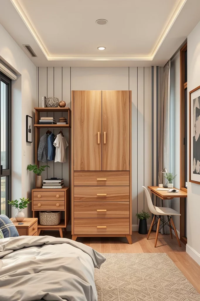 57 Small Bedroom Storage Ideas To Maximize Space In Style