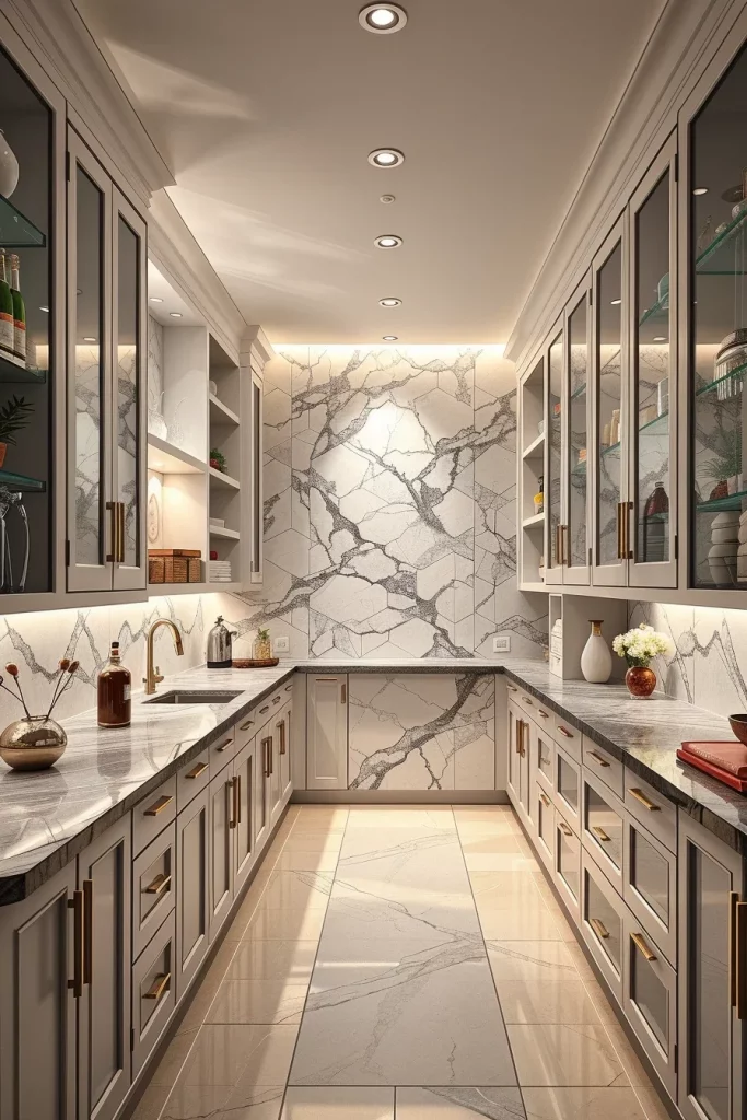 59 Luxury Walk In Pantry Designs For An Elegant And Organized Home