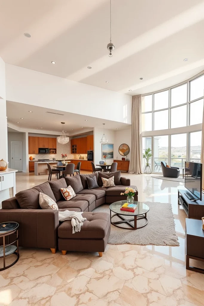59 Chocolate Brown Living Room Ideas For A Cozy And Elegant Home
